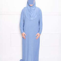 robe de prière tenue de prière ensemble de prière bleu